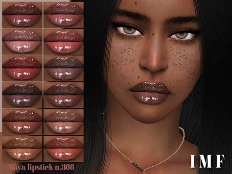 The Sims Resource IMF Saya Lipstick N 366