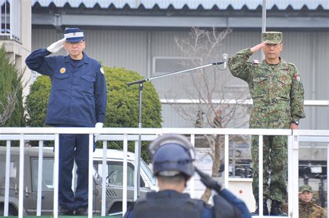 陸上自衛隊 大村駐屯地 On Twitter 【警察との共同訓練】 大村駐屯地は、2月3日（金）警察との共同訓練を実施しました。 自衛隊が