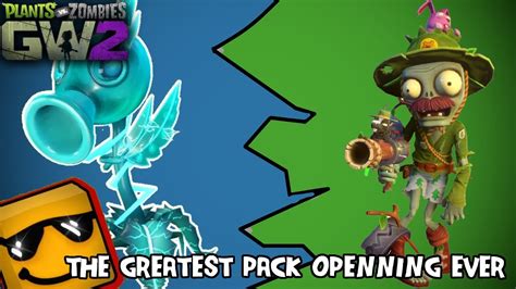 The Greatest Pvz Gw Pack Opening Ever Youtube