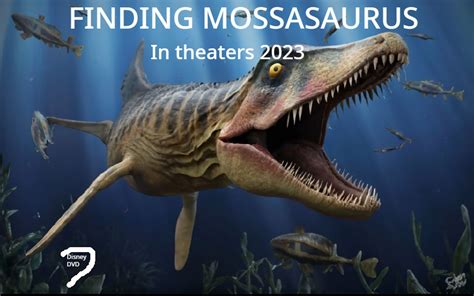 Finding mosasaurus movie poster by nobh4201 on DeviantArt