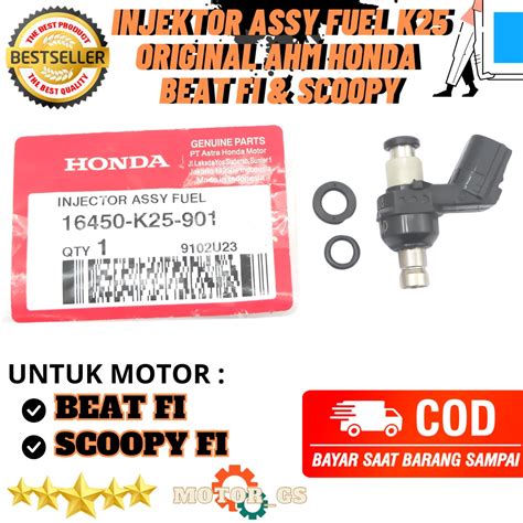 Jual Injektor Original Ahm Honda Beat Fi Scoopy Fi Injektor Fuel