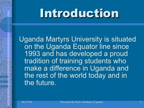 Uganda Martyrs University