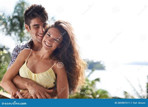 Cant Keep Their Hands Off Portrait Of An Affectionate Young Couple On