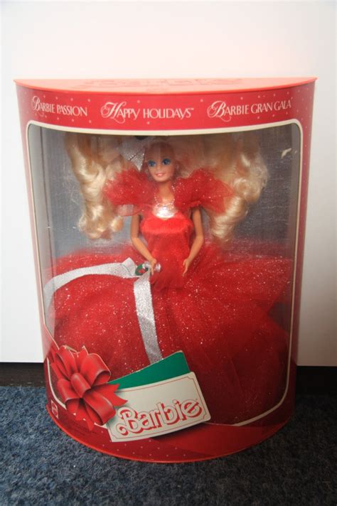 Barbie Mattel Happy Holidays Rood Nr Barbie Happy Barbie Happy