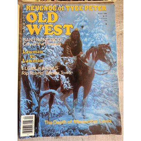 Old West Magazine Vintage Western Magazine 1970 1974 1975 And Etsy