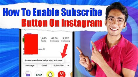 How To Enable Subscribe Button On Instagram How To Enable Instagram