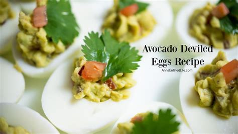 Avocado Deviled Eggs Recipe