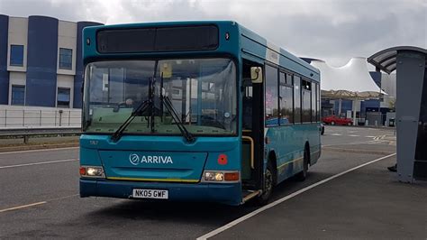 Withdrawn Beast Arriva North East Route Dennis Dart Youtube