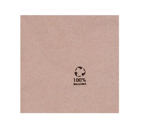 Servilletas Ecolabel Capas G M X Cm Natural Tissue Reciclado