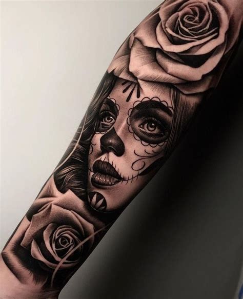 Épinglé par Cristian sur Tatuajes de rosas Tatouage katrina Tatouage