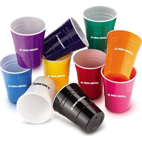 Customized Reusable Plastic Party Cups (16 Oz.)