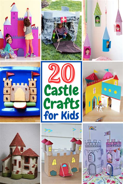 20 Enjoyable Castle Crafts for Kids | KiDorzo