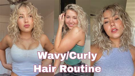 Wavycurly Hair Routine 2b Waves Cgm Youtube