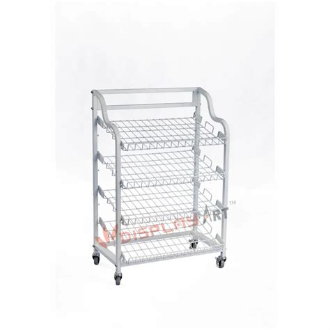 Exhibition Wire Bread Display Rack With Shelf Buy Bread Rackdisplay