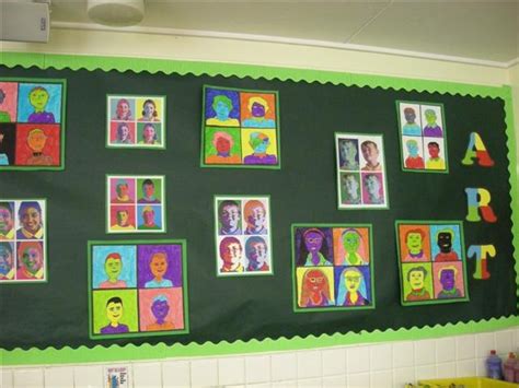 A Brilliant Andy Warhol Display From Whitehill Primary School