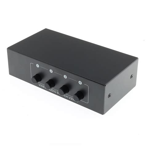 source selector audio video rca    reversible audiophonics