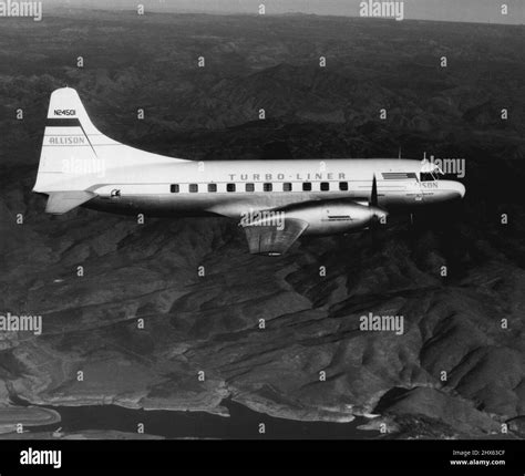 Convair Liner Black And White Stock Photos And Images Alamy