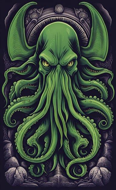 Premium Photo | Cthulhu art