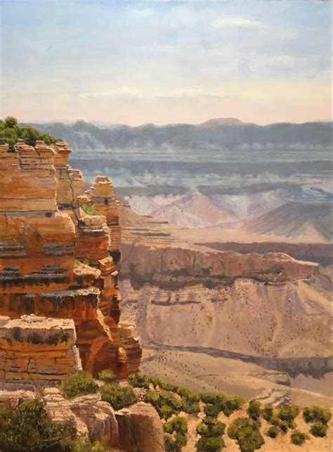 Grand Canyon North Rim Oil Painting In 2021 Original Landscape