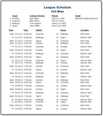 Sports schedule creator free online - wheelsvirt