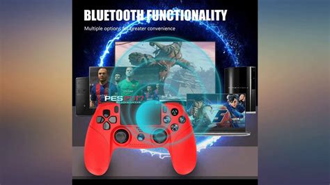 Tutuo Wireless Controller For Ps4 Bluethooth Gamepad With Built In