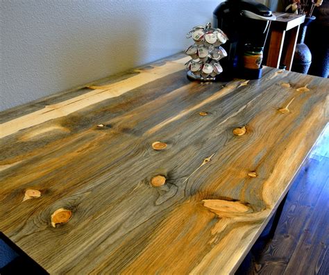 Beetle Kill Blue Stain Pine Table Top Sustainable Lumber Company