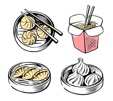 Dim Sum Drawing