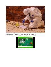 Introduction To Forensic Science Pdf Introduction To Forensic Science