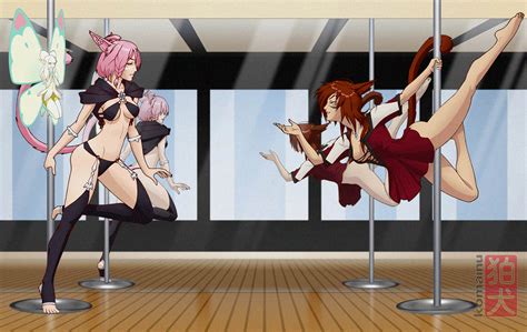 Pole Dancing Lessons By Komainu Hentai Foundry