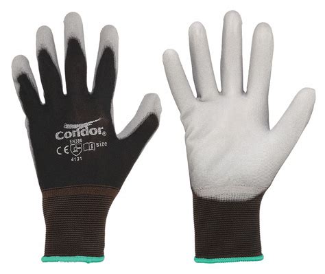 CONDOR, S ( 7 ), Smooth, Coated Gloves - 48UP86|48UP86 - Grainger