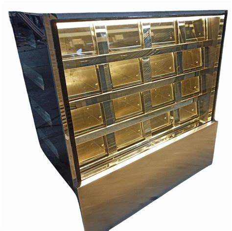 Stainless Steel Rectangular Ss Mixture Sweet Display Counter For