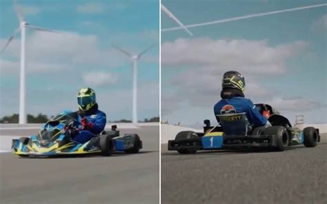 Production all-electric go-kart sets a new speed record