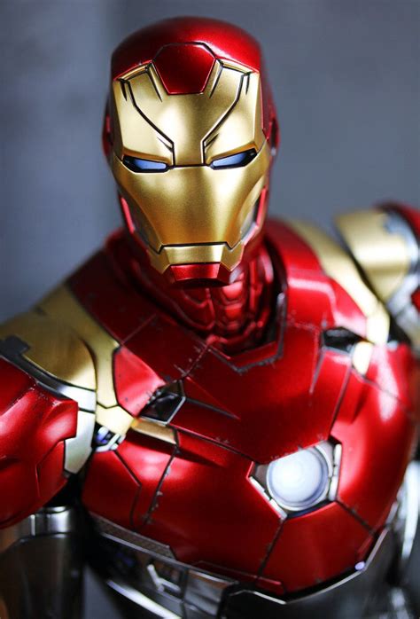 Hot Toys Iron Man Mk Ix Pepper Pots Action Figure Artofit