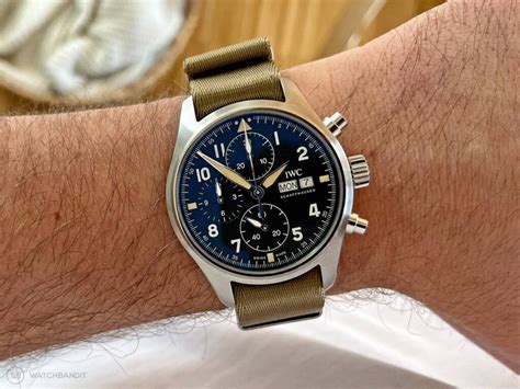 IWC Spitfire Pilot S Chronograph Strap Guide By WATCHBANDIT