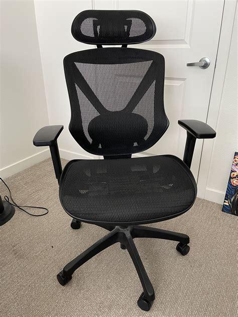 Union Scale FlexFit Dexley Ergonomic Mesh Swivel Task Chair Black