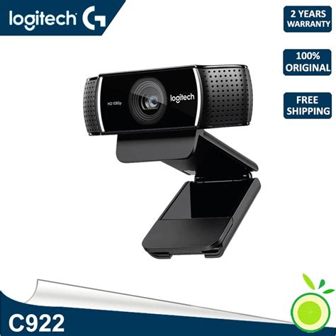 Logitech C922 Pro Auto Focus Built In Microphone Hd Webcam Shopee Thailand