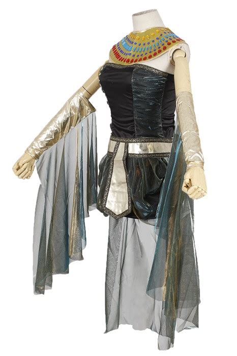 Adult Sexy Cleopatra Egyptian Goddess Queen Of The Nile Costume Halloween Fhc00303