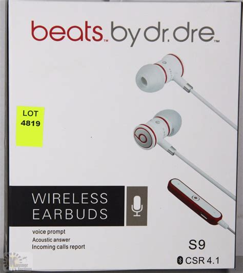 NEW BEATS BY DR. DRE WIRELESS EARBUDS