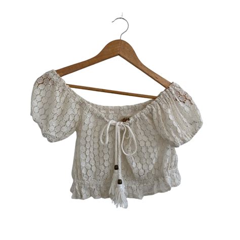 Nine Lives Bazaar Size 10 Boho Lace Top S