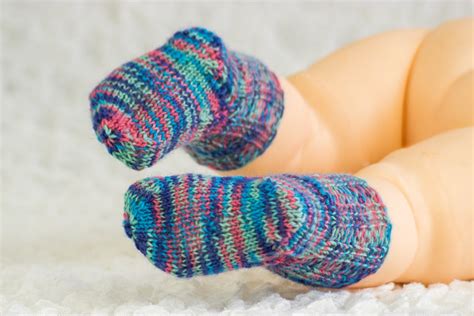 Sample KNITTING PATTERN Baby Socks Sample Pattern Free Baby - Etsy Canada