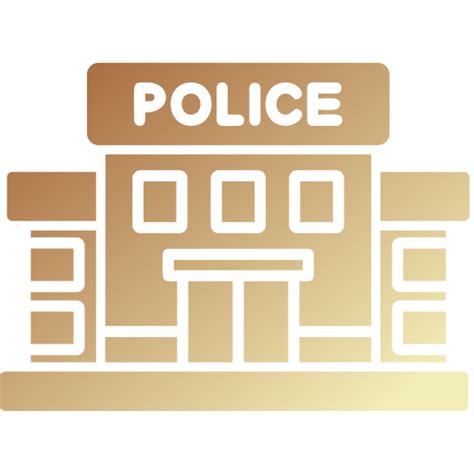 Police station Generic gradient fill icon