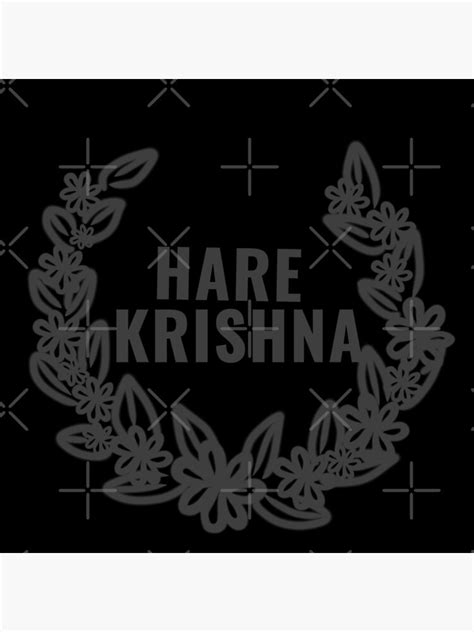 "Hare Krishna hare rama - Lord Krishna" Poster for Sale by stayartsy07 ...