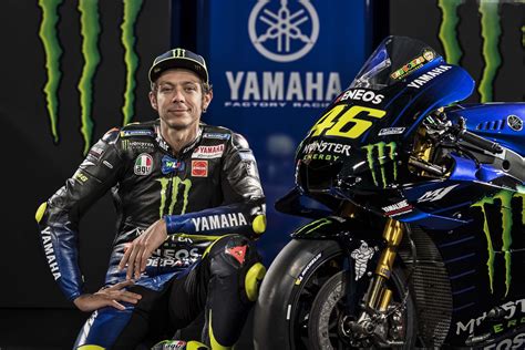 Valentino Rossi 46 Monster Yamaha MotoGP Team