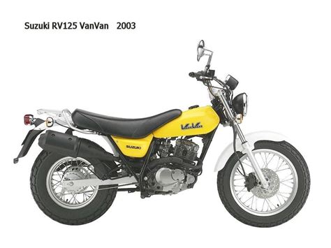 Suzuki Rv 125 1980 Datos Técnicos Poder Par El Consumo De Combustible