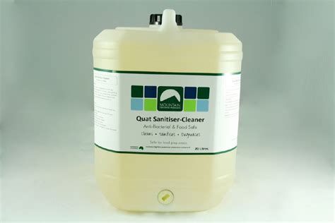 QUAT SANITIZER CLEANER 20LT RapidClean Byron Coast