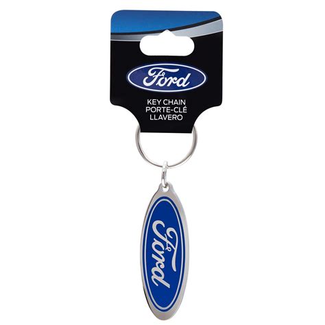 Plasticolor Ford Logo Enamel Key Chain