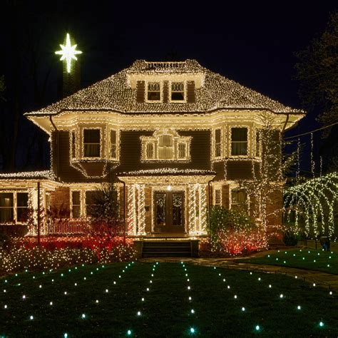 NOMA Outdoor Christmas Lights, 70 Mini LED Lights, Multi-coloured ...