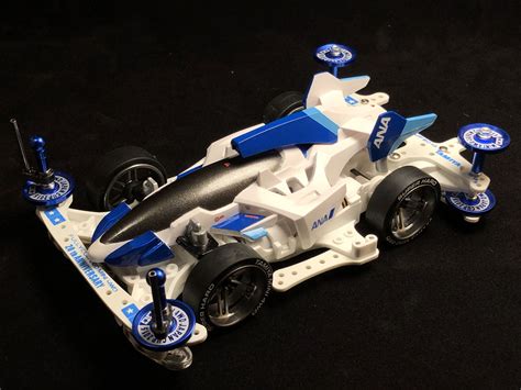 Tamiya Mini 4WD Shooting Proud Star With Custom ANA Livery