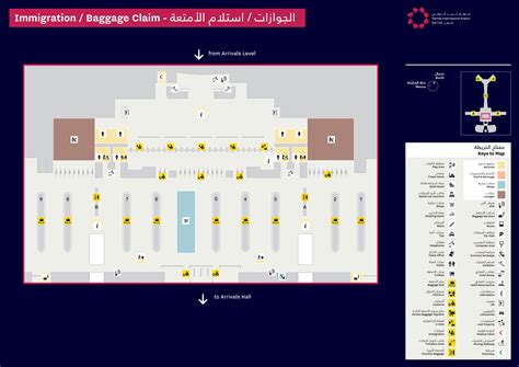 Doha International Airport Map