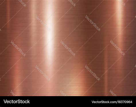 Copper Metal Texture Background Royalty Free Vector Image